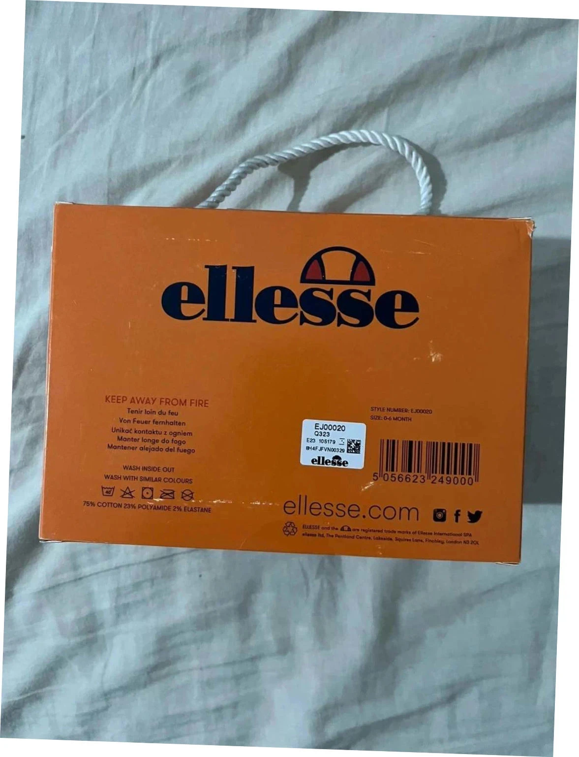 NE UF Ellesse - Set van 4 Sokken voor Babymeisje - 0-6 Maanden – photo 2